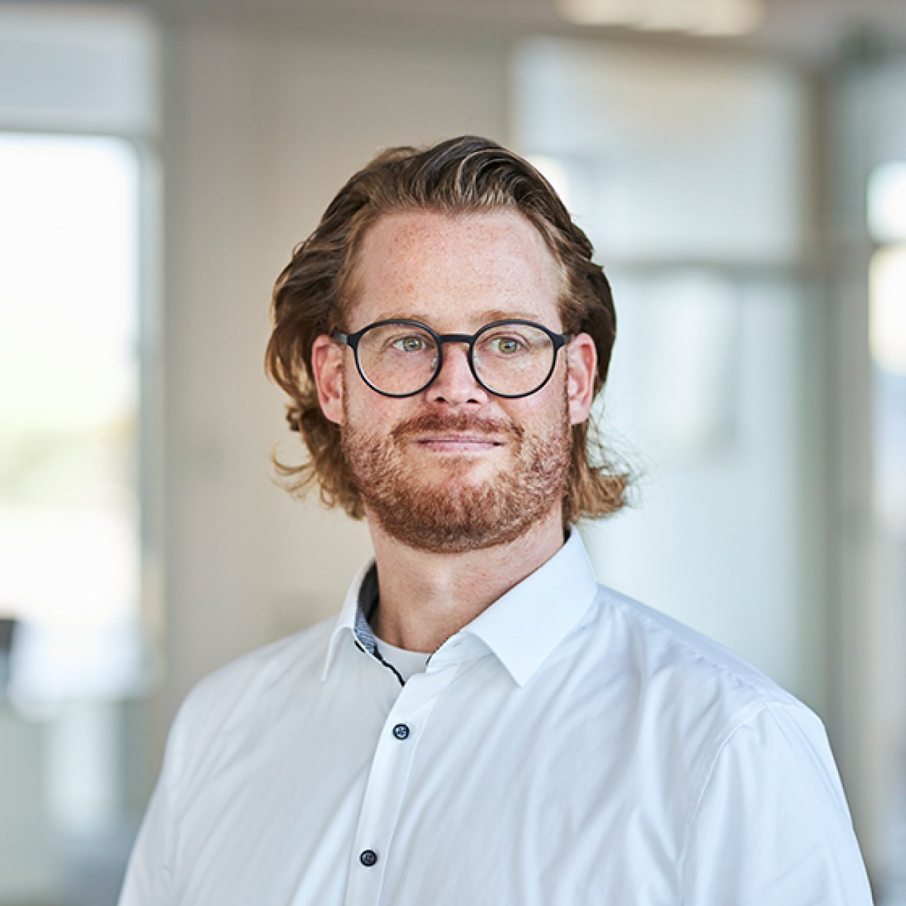 Portrait von Knauber Mitarbeiter Lucas Reifenhauser.
