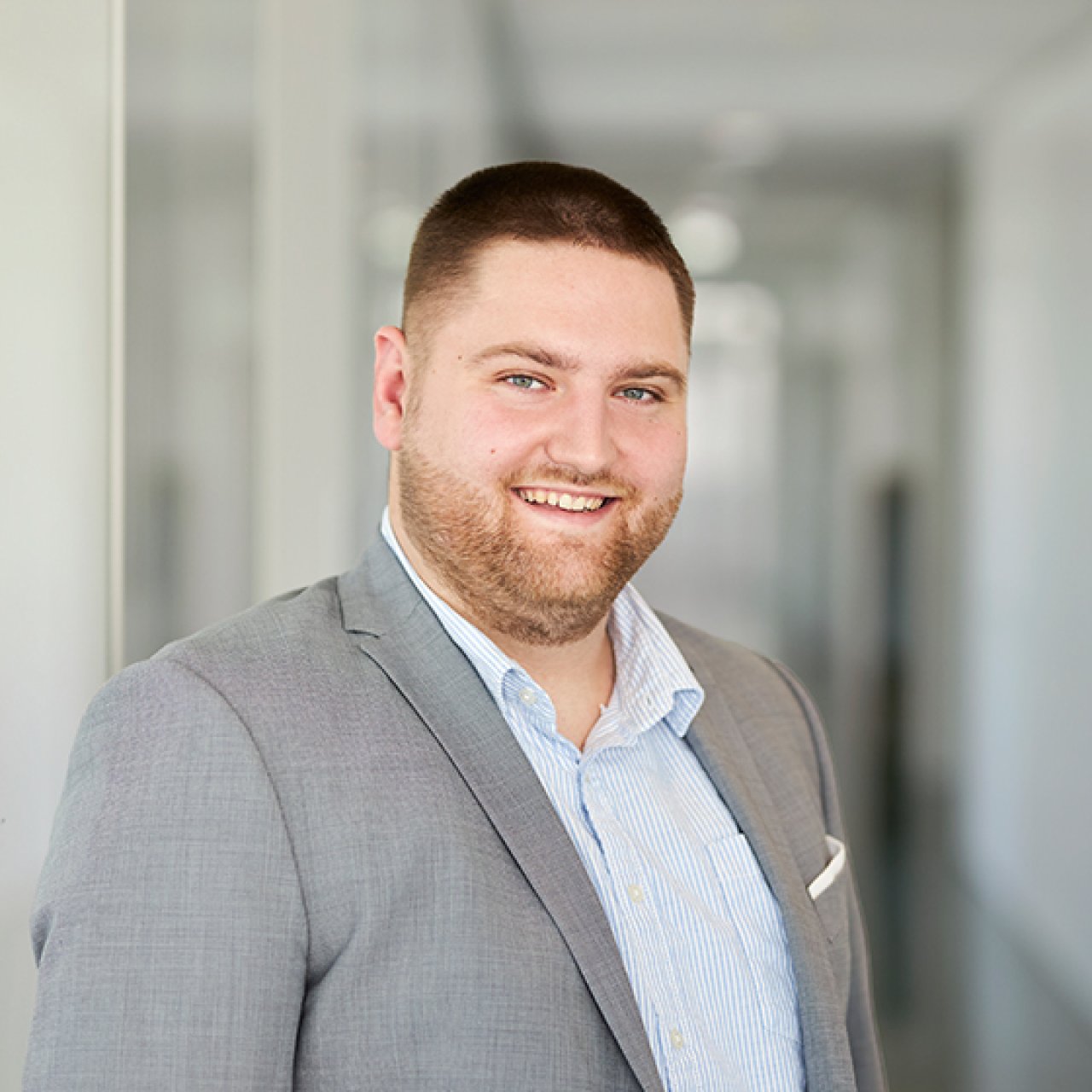 Portrait von Knauber Mitarbeiter Tim Willner.